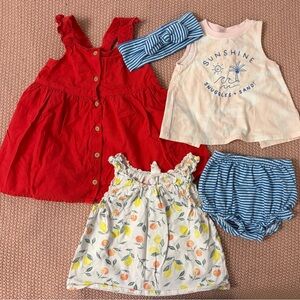 Baby Girl Summer Clothes 12-18M
